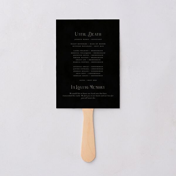 Gothic Gate Fan Programs Licorice Signature Standard