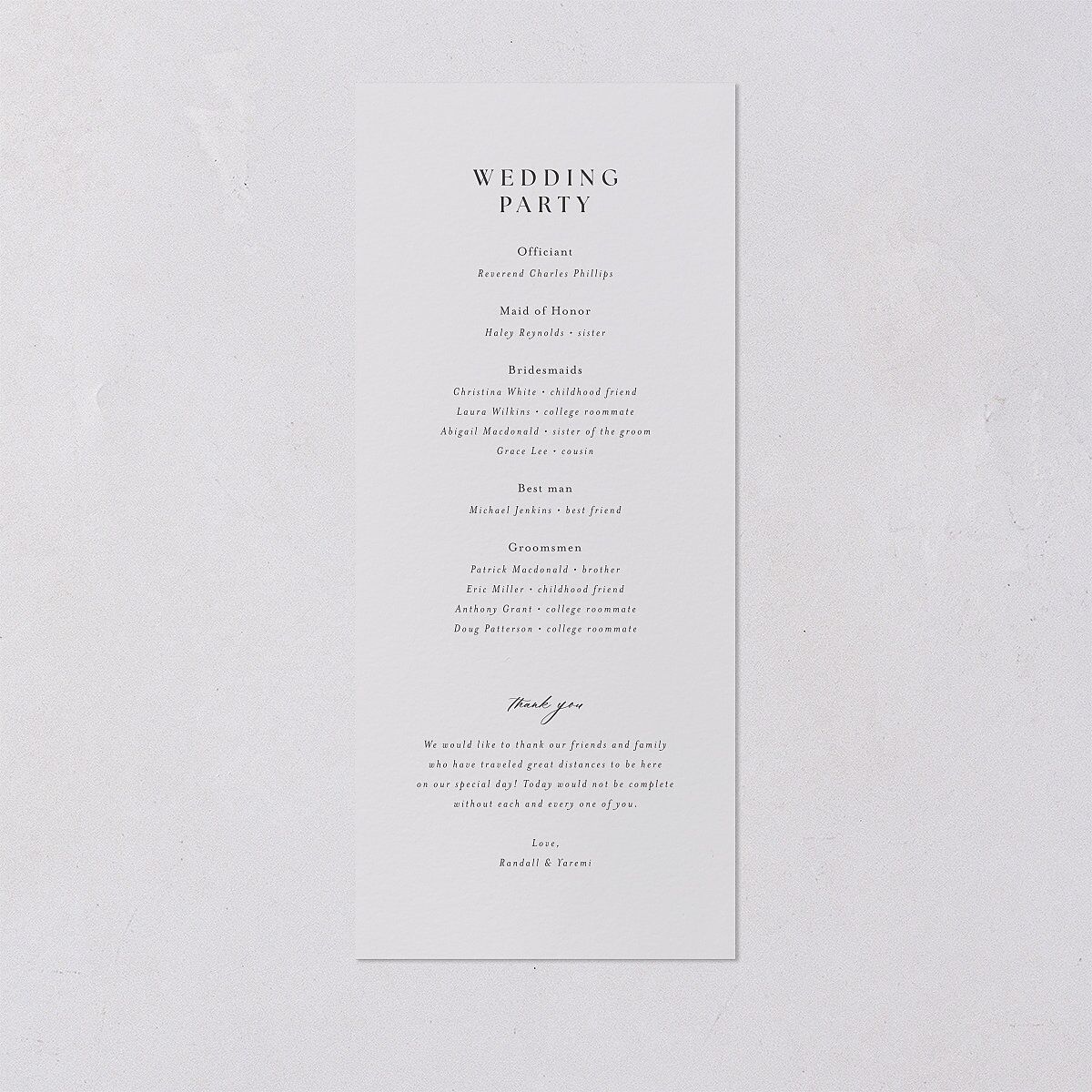 Elegant Anemone Wedding Programs Ice Blue Signature