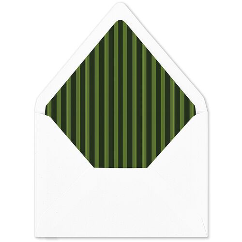 Editorial Gothic Till Death Euro Envelope Liners Scottish Green Luxe