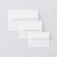 Santa Fe Thank You Card Envelopes White Dusty Blue Both Recipient and Return Addresses Signature Standard