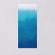 Painted Ethereal Menus Aquamarine Signature