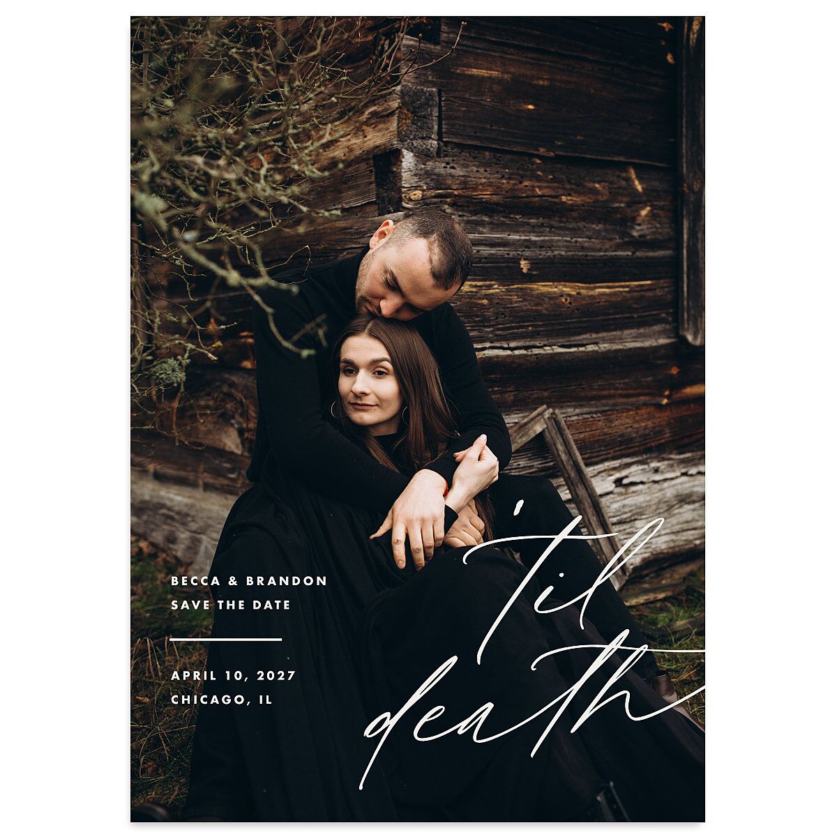 Til Death Save the Date Cards