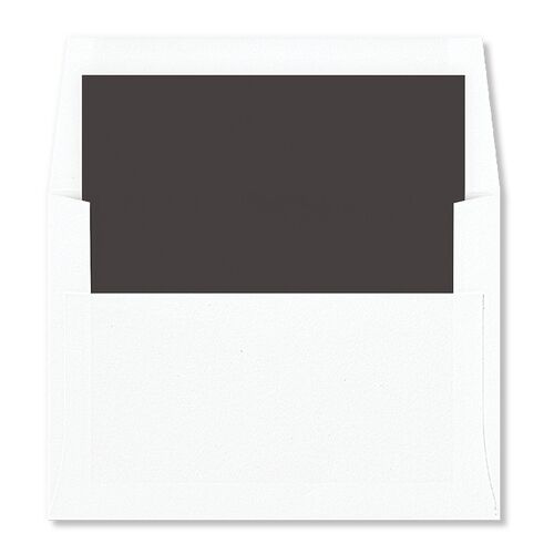 Modern Script Names Standard Envelope Liners Charcoal Standard