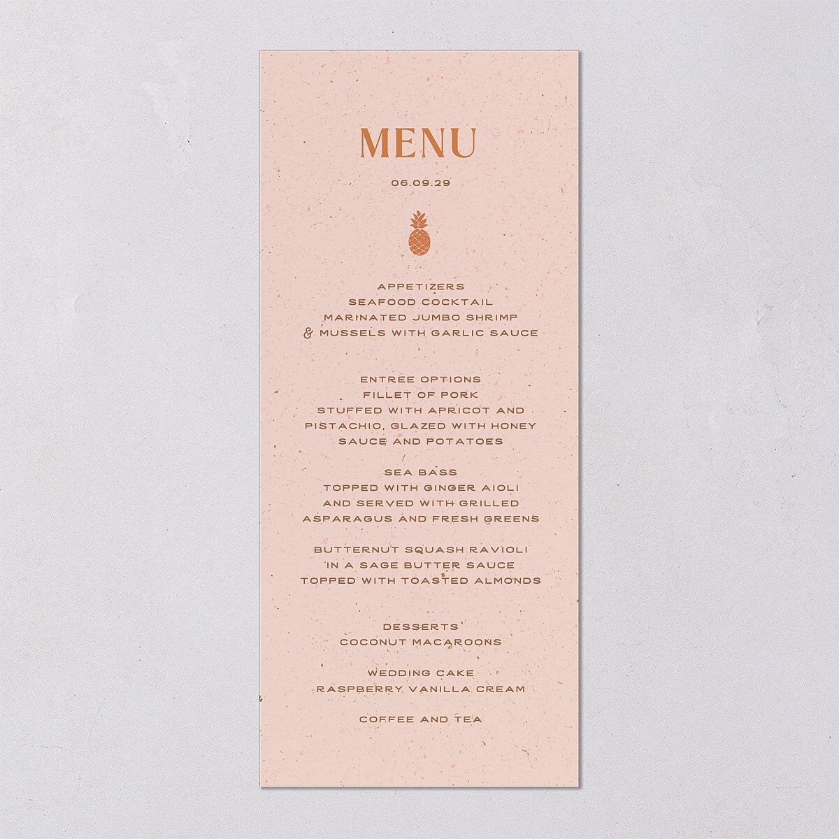 Beach Party Menus — view 5