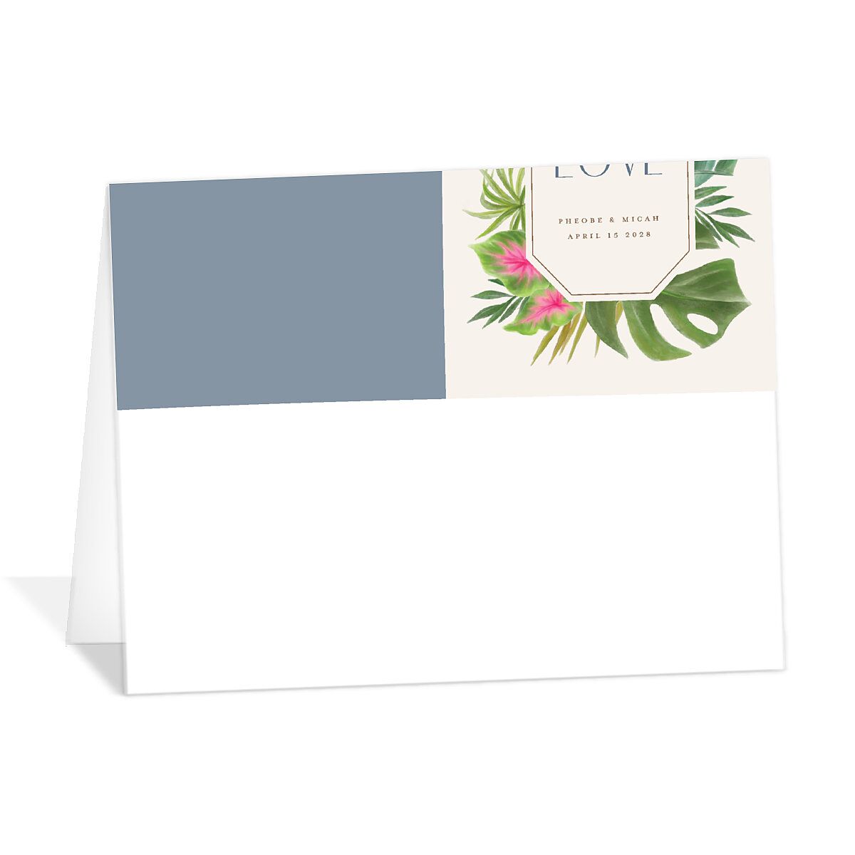 Tropical Frame Thank You Cards