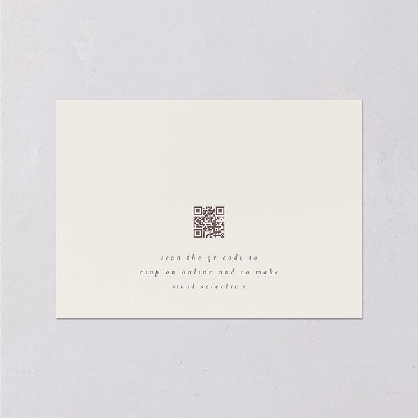 Enchanted Forest Wedding Response Cards Terracotta Signature Standard