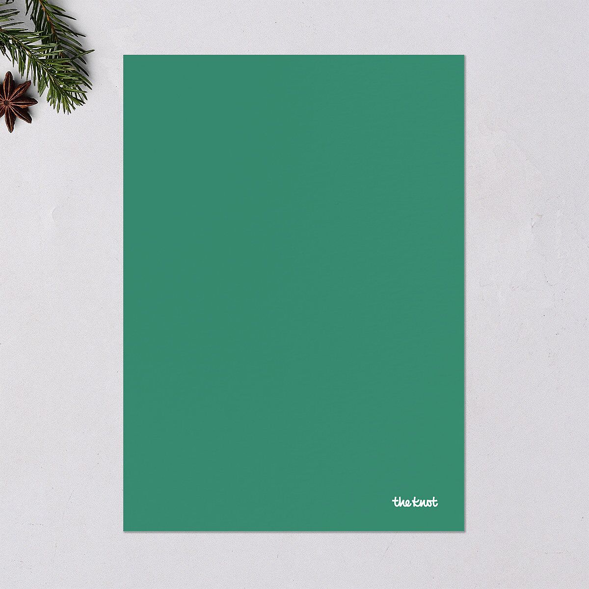 Kwanzaa Grid Holiday Cards Emerald Signature Blank Portrait Standard