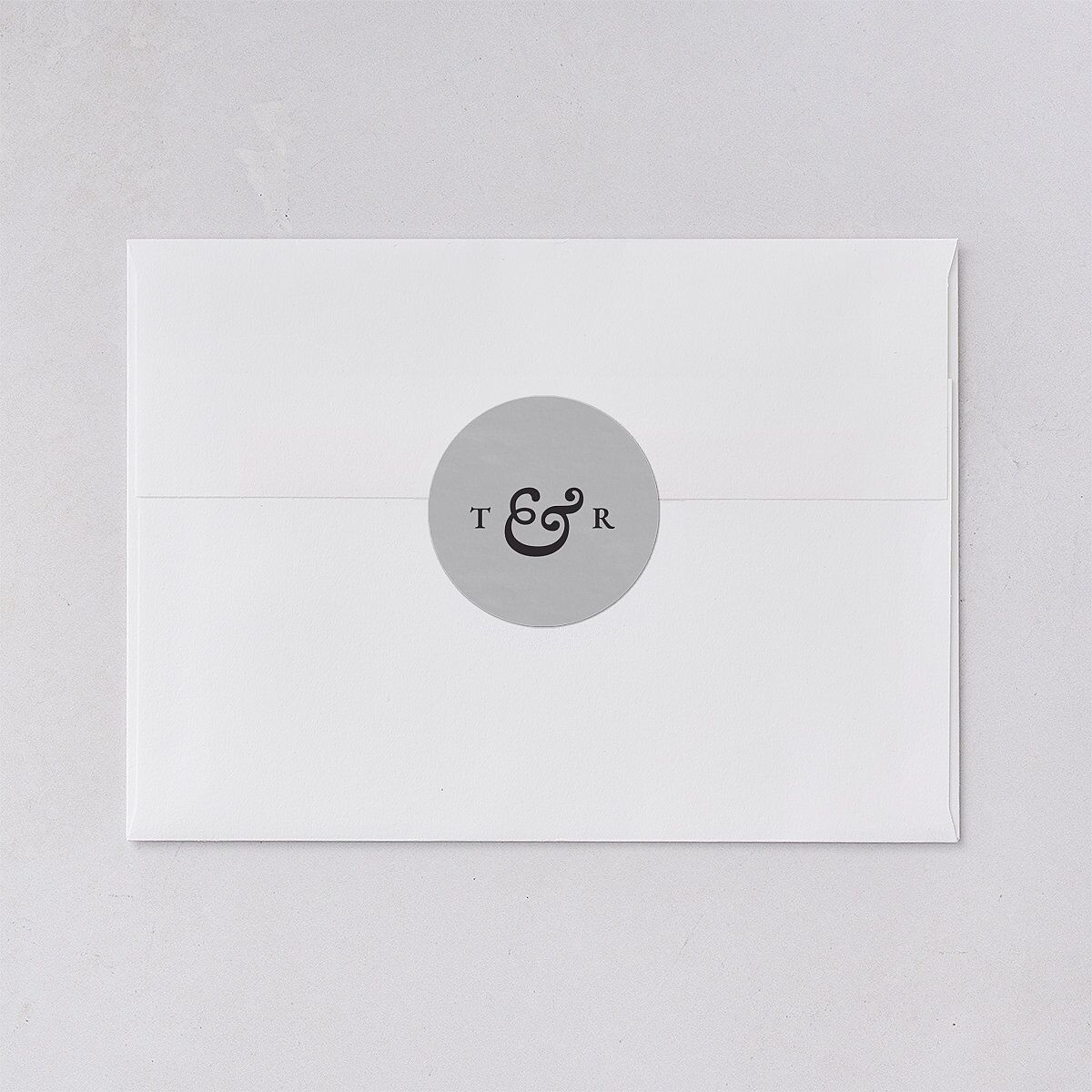 Newspaper Wedding Stickers Pure White