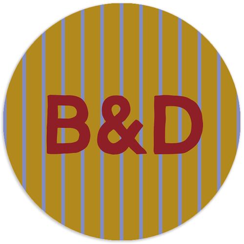 Hand Drawn Party Wedding Stickers Umber Circle