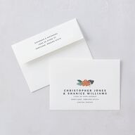 Vintage Hawaiian Island Wedding Invitations Rose Gold Signature Blank No Standard