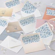 Elegant Antique Toile Frame Wedding Invitations by Bridgerton Cruise Signature Blank No Standard