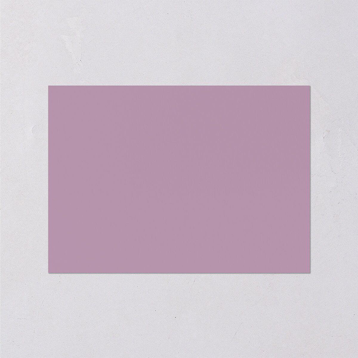 Floral Fern Frame Wedding Response Cards Purple Petal Signature Standard