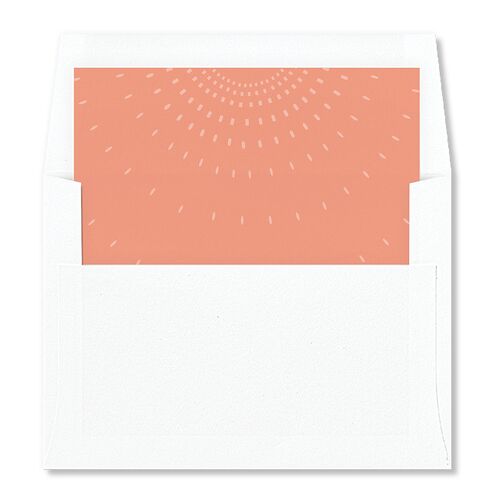 Disco Love Envelope Liners Standard Ruby