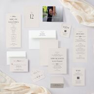 Cosmopolitan Wedding Response Cards Champagne Signature Standard