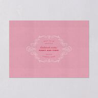 Cinematic Save the Date Cards Lily Signature smooth Blank No Standard