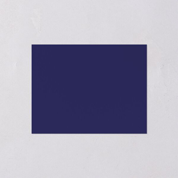 Adventure Icon Save the Date Petite Cards Navy Signature smooth Blank No Standard