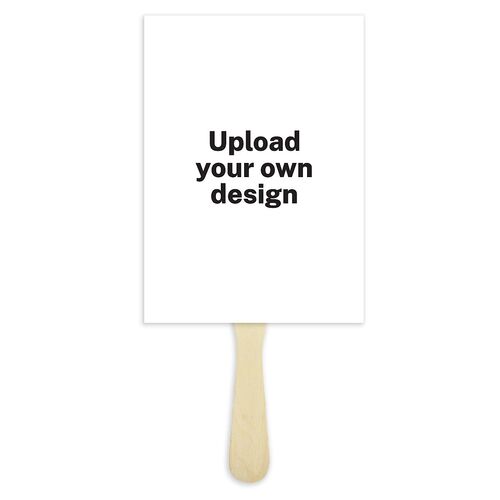 Upload Your Own Design Landscape Fan Programs Pure White Signature Standard