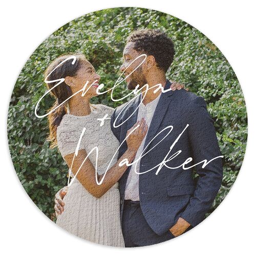Picture This Photo Coasters Dusty Rose Cardboard Circle