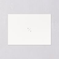 Minimal Wildflower Wedding Enclosure Cards Gold Off-White Signature