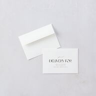 Together Wedding Response Cards Gold Champagne Signature Standard