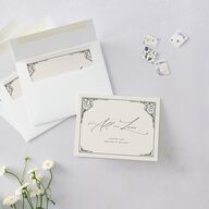 Vintage Gothic Thank You Cards Licorice