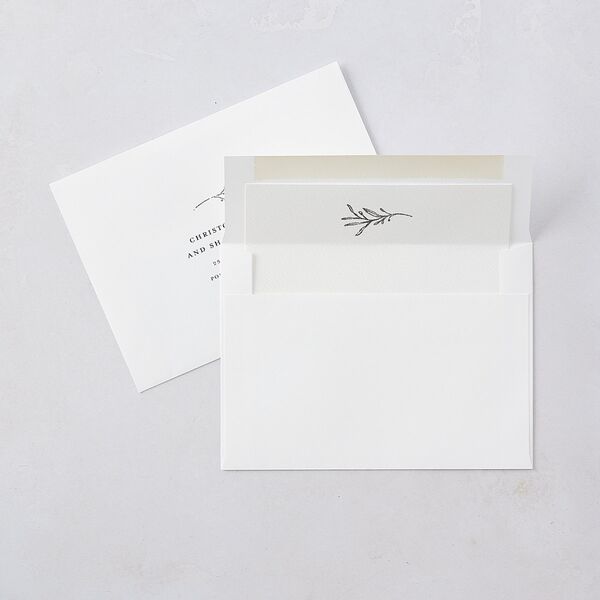 Rustic Setting Save The Date Cards Medieval Grey Signature smooth Blank No Standard