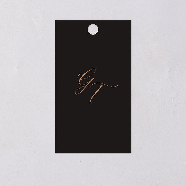 Dark Vintage Fantasy Favor Gift Tags Midnight Signature
