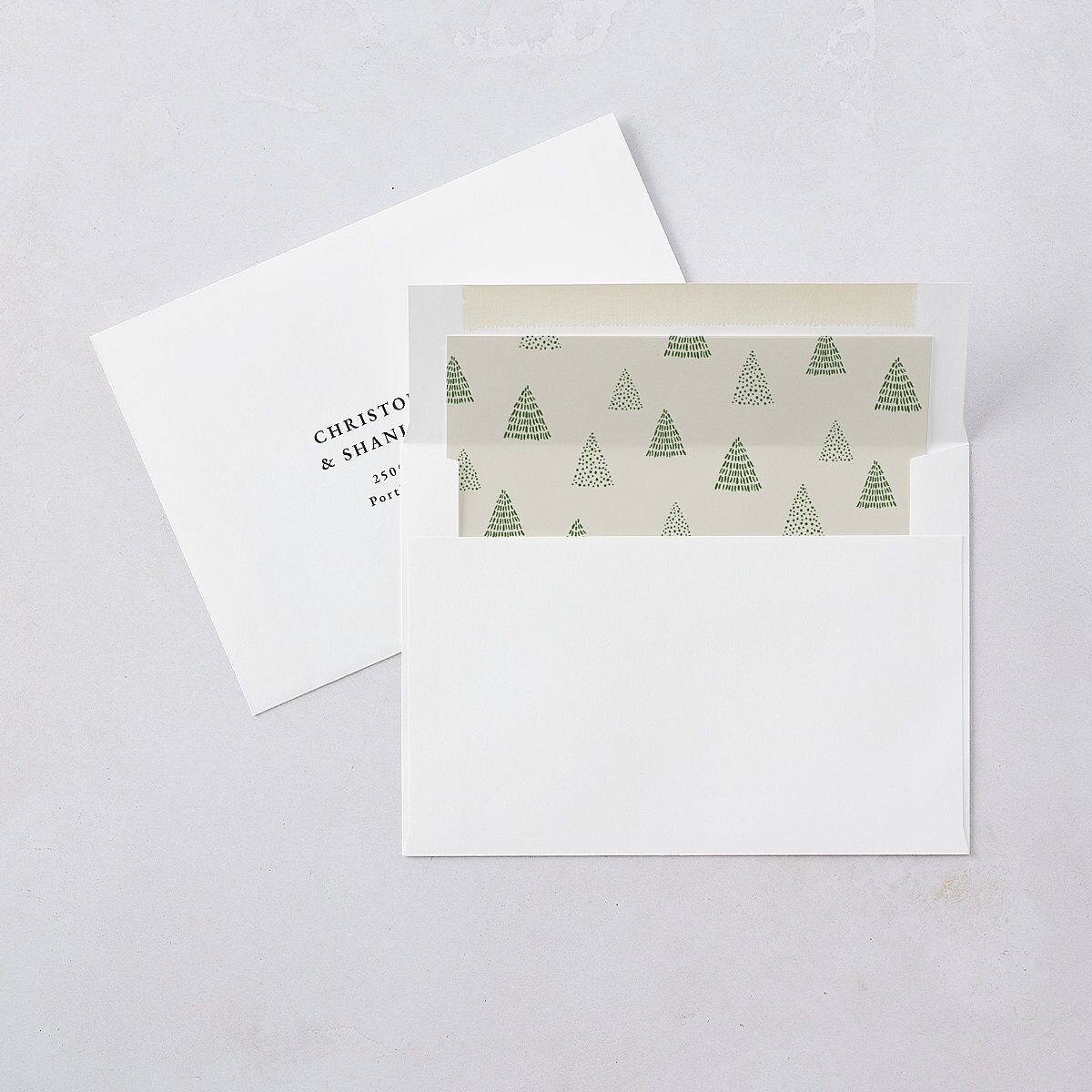 Christmas Wishes Envelope Liners — view 1
