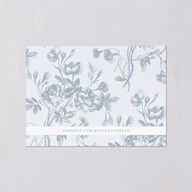 Vintage Hydrangea Garden Crest Wedding Response Cards Slate Signature Standard