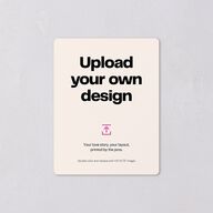 Upload Your Own Design Portrait Photo Save the Date Magnets Pure White Magnet Paper