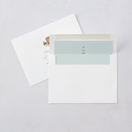 Scenic San Francisco Rehearsal Dinner Invitations Pale Blue Signature Blank Standard