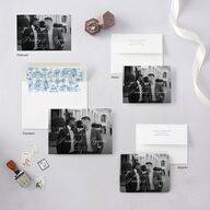 Elegant Antique Toile Frame Save the Date Petite Cards by Bridgerton Cruise Signature smooth Blank Bracket