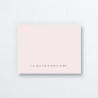 Romantic Wisteria Save the Date Petite Cards Purple Petal Signature smooth Blank No Standard