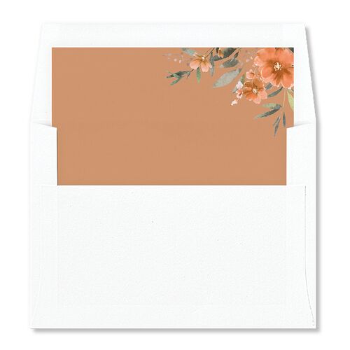 Beloved Union Standard Envelope Liners Terracotta Standard