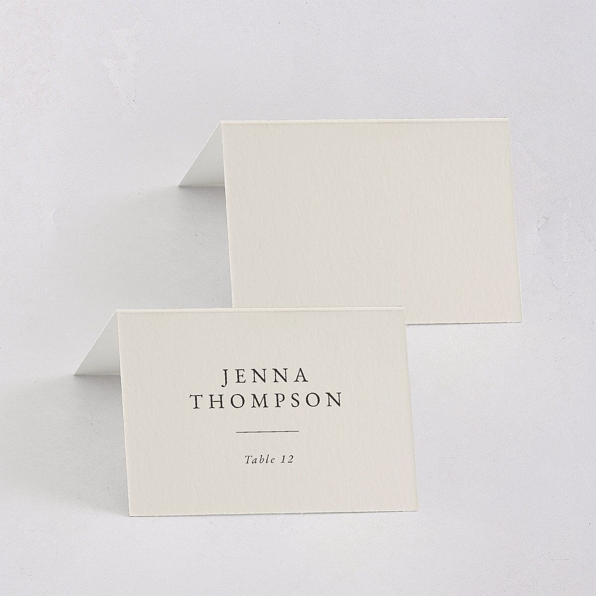 Greenery Laurel Place Cards Champagne Signature