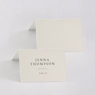 Greenery Laurel Place Cards Champagne Signature