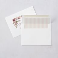 Vintage Love Doves Wedding Invitations Shell Pink Signature Blank No Standard