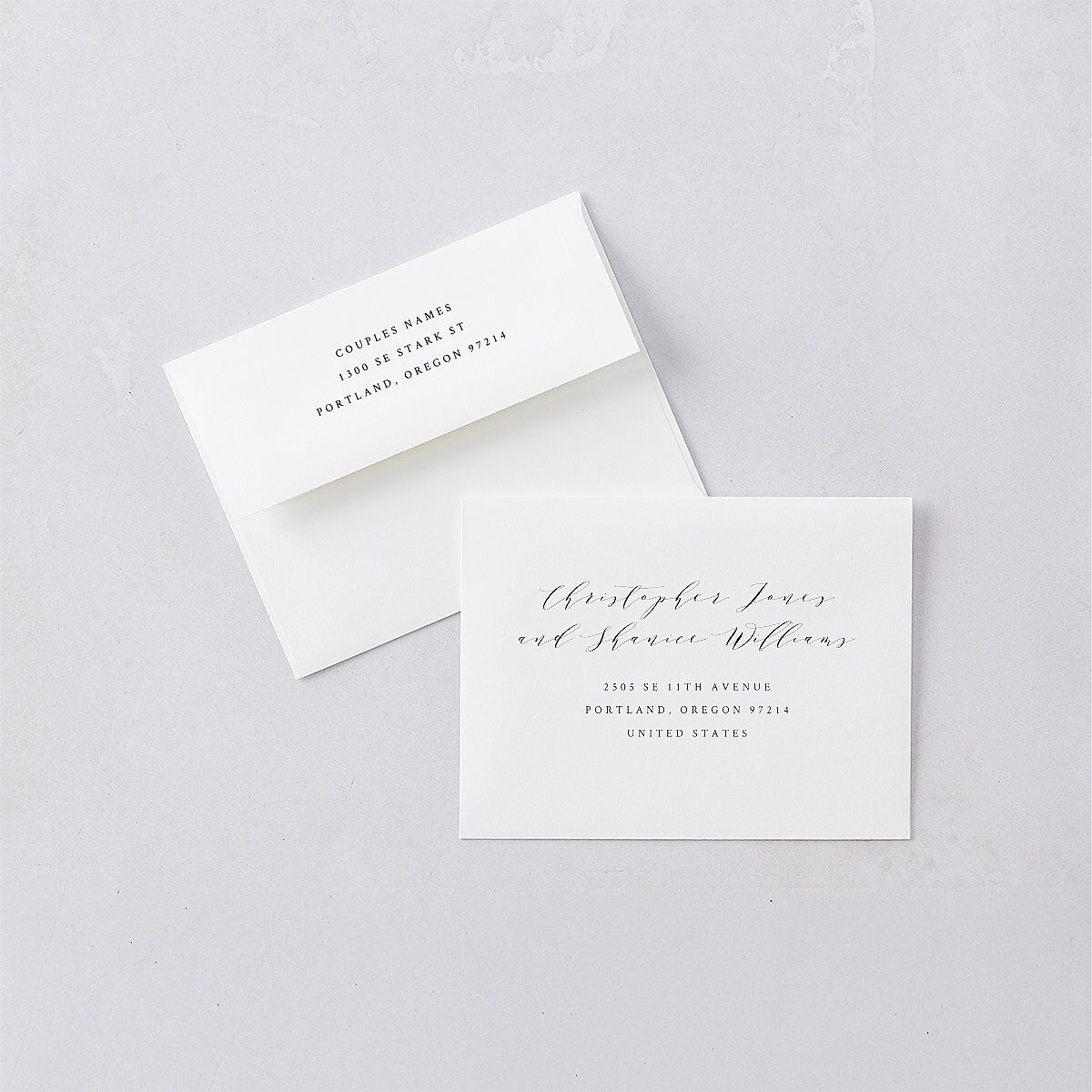Simply Elegant Save The Date Magnets — view 4