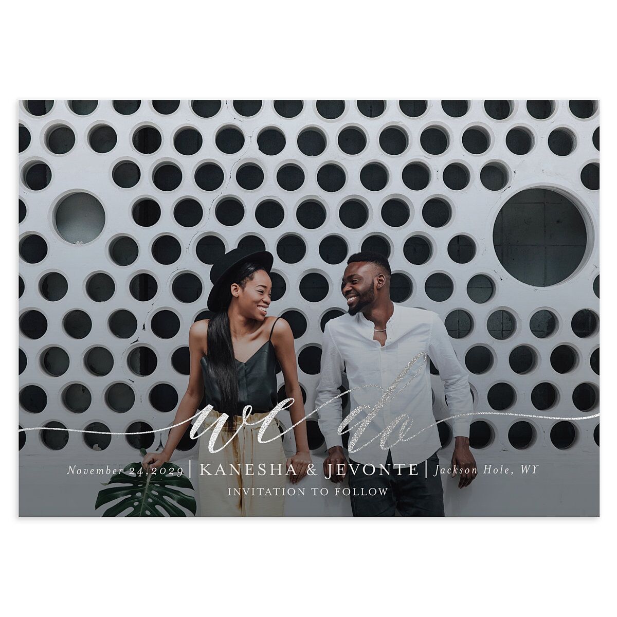 We Do Foil Save The Date Cards