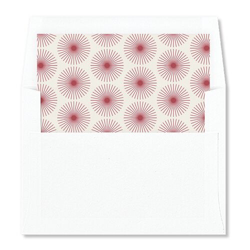 Next Step Envelope Liners Maroon Standard