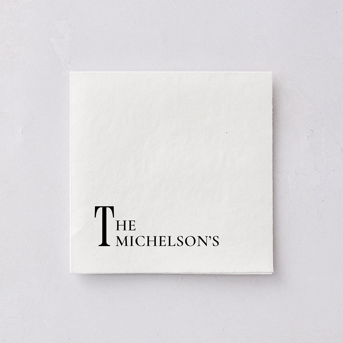 Magazine Cover Cocktail Napkins Licorice Napkin Uncoined