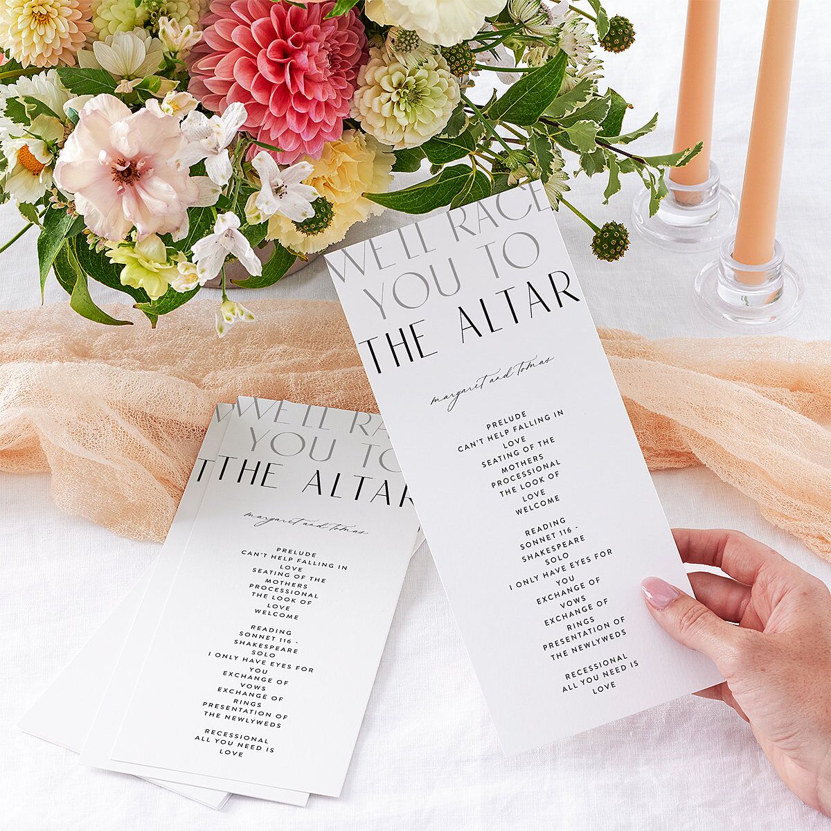 Real Talk Wedding Programs — view 3