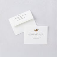 Rustic Butterflies Save The Date Magnets Pure White Magnet Paper
