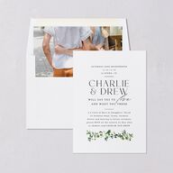 Simple Vine Envelope Liners Deep Olive Standard