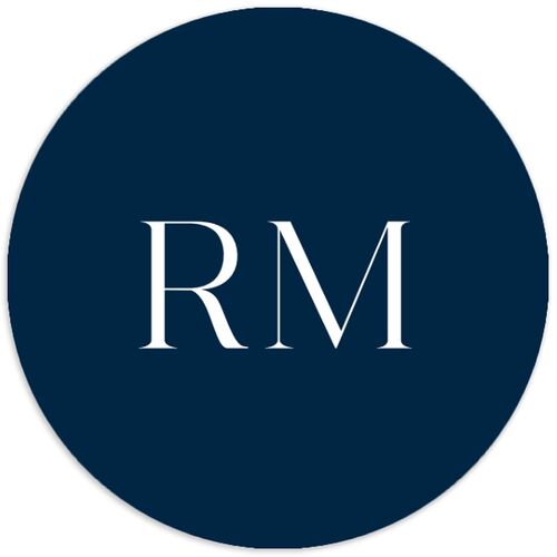 Modern Contrast Wedding Stickers Navy