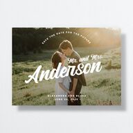 Future Newlyweds Save the Date Cards Moss Signature smooth No