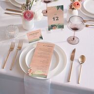Vintage Hawaiian Island Table Numbers Eucalyptus Signature