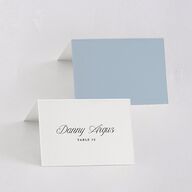 Picture Perfect Place Cards Cornflower Signature