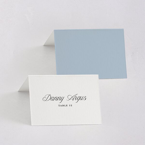 Picture Perfect Place Cards Cornflower Signature