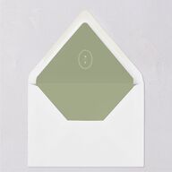 Vintage Oval Monogram Euro Envelope Liners Thyme Luxe